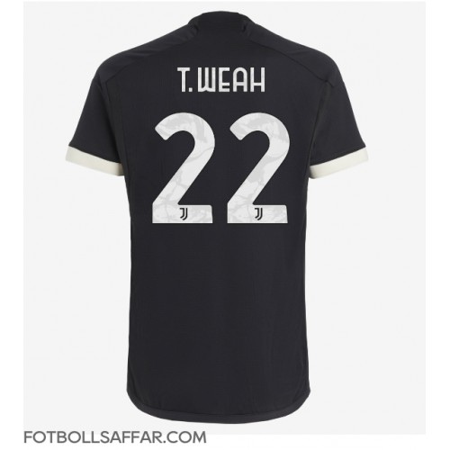 Juventus Timothy Weah #22 Tredjeställ 2023-24 Kortärmad